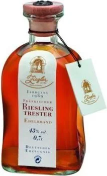 Ziegler Franconian Riesling Trester  0,7l - 1989 vintage - eau de vie